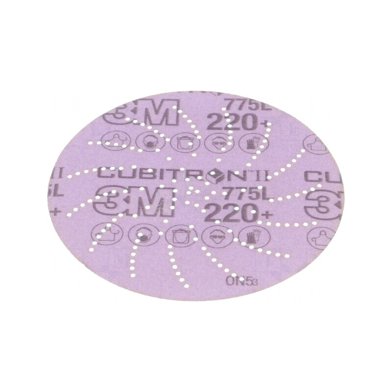 Rolă Șlefuit 125mm Granularitate 220 Orificii CUBITRON II | Electronic-mag.ro | Componente Electronice