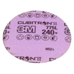 Rolă Șlefuire 125mm Granularitate 240 fără Orificii CUBITRON II | Electronic-mag.ro | Componente Electronice