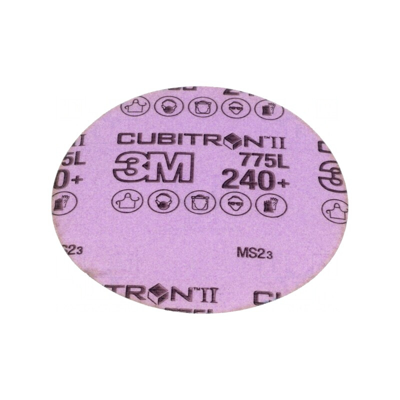 Rolă Șlefuire 125mm Granularitate 240 fără Orificii CUBITRON II | Electronic-mag.ro | Componente Electronice