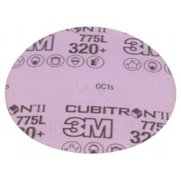 Rola Șlefuire 125mm Granularitate 320 fără Orificii | Electronic-mag.ro | Componente Electronice
