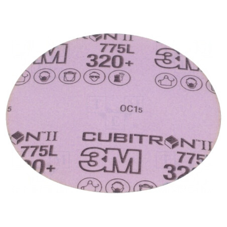 Rola Șlefuire 125mm Granularitate 320 fără Orificii | Electronic-mag.ro | Componente Electronice
