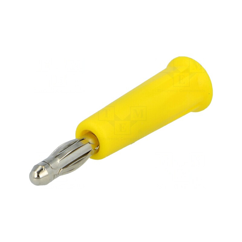 Mufă Banană 4mm Galbenă 24A 60V 46mm | Electronic-mag.ro | Componente Electronice Mufă Banană 4mm Galbenă 24A 60V 46mm | Electronic-mag.ro | Componente Electronice