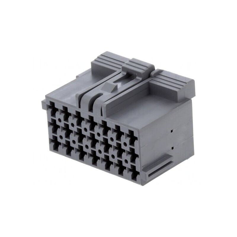 Conector Automotive JPT Mamă Gri 5mm 21 PIN | Electronic-mag.ro | Componente Electronice