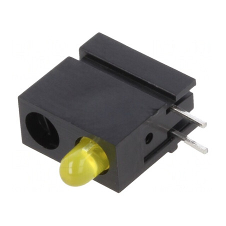 LED Galben 2,8mm 20mA 60° 10-20mcd | Electronic-mag.ro | Componente Electronice
