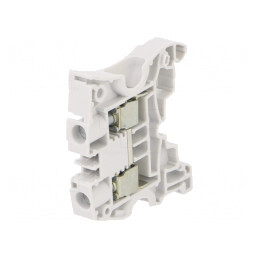 Conector de Îmbinare Șine 0,5-10mm2 2 Borne Gri 8mm | Electronic-mag.ro | Componente Electronice