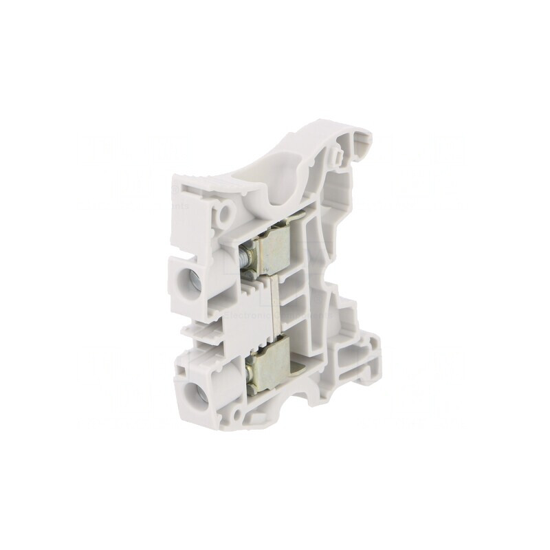 Conector de Îmbinare Șine 0,5-10mm2 2 Borne Gri 8mm | Electronic-mag.ro | Componente Electronice
