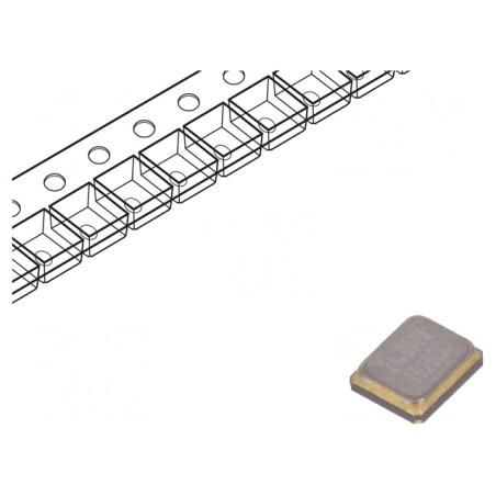 Rezonator de cuarţ SMD 24MHz 10pF | Electronic-mag.ro | Componente Electronice