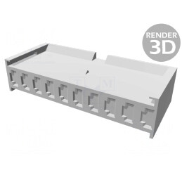 Conector Cablu-Placă Mamă 10 PIN 3,96mm | Electronic-mag.ro | Componente Electronice