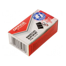 Clipsuri birou 25mm set 12 buc. | Electronic-mag.ro | Componente Electronice