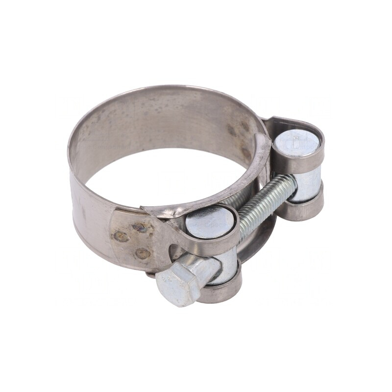 Colier cu șurub 20mm oțel cromat AISI 430 | Electronic-mag.ro | Componente Electronice