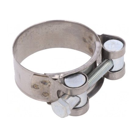 Colier cu șurub 20mm oțel cromat AISI 430 | Electronic-mag.ro | Componente Electronice