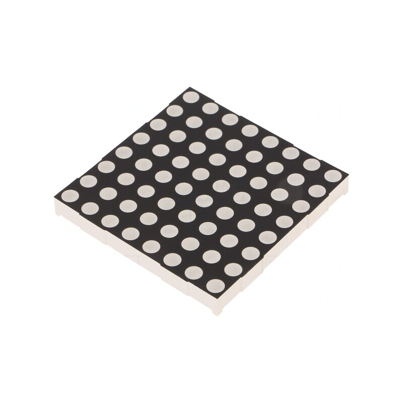 Afișaj LED 3V 60x60mm Roșu 8x8 | Electronic-mag.ro | Componente Electronice