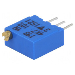 Potentiometru Multitura 4.7kΩ 500mW THT ±10% | Electronic-mag.ro | Componente Electronice