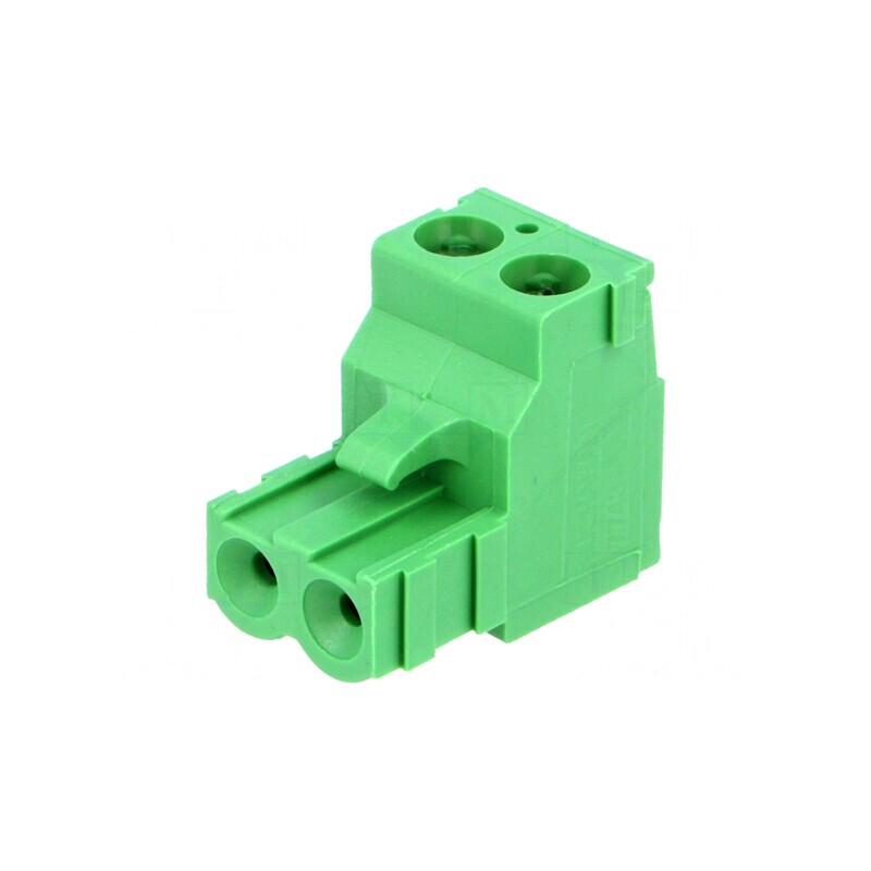 Regletă Conexiuni Deconectabilă 5,08mm 2 Pini | Electronic-mag.ro | Componente Electronice