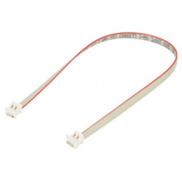 Cablu panglică cu conectori; PIN: 4; 1,27mm; PicoFlex; 1,2A; 250V