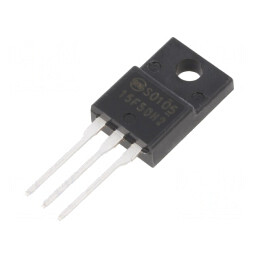 N-MOSFET Tranzistor 500V 15A 90W
