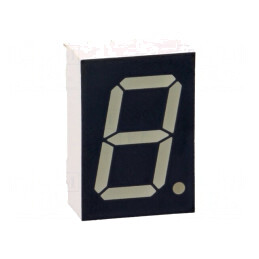 Afișaj LED 7 Segmente 13mm Portocaliu-Roșu | Electronic-mag.ro | Componente Electronice