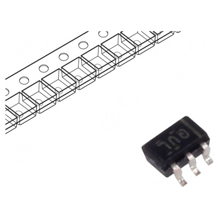 Adaptor DC/DC 0,7-3,3V 3,3VDC 400mA SC70-6 | Electronic-mag.ro | Componente Electronice