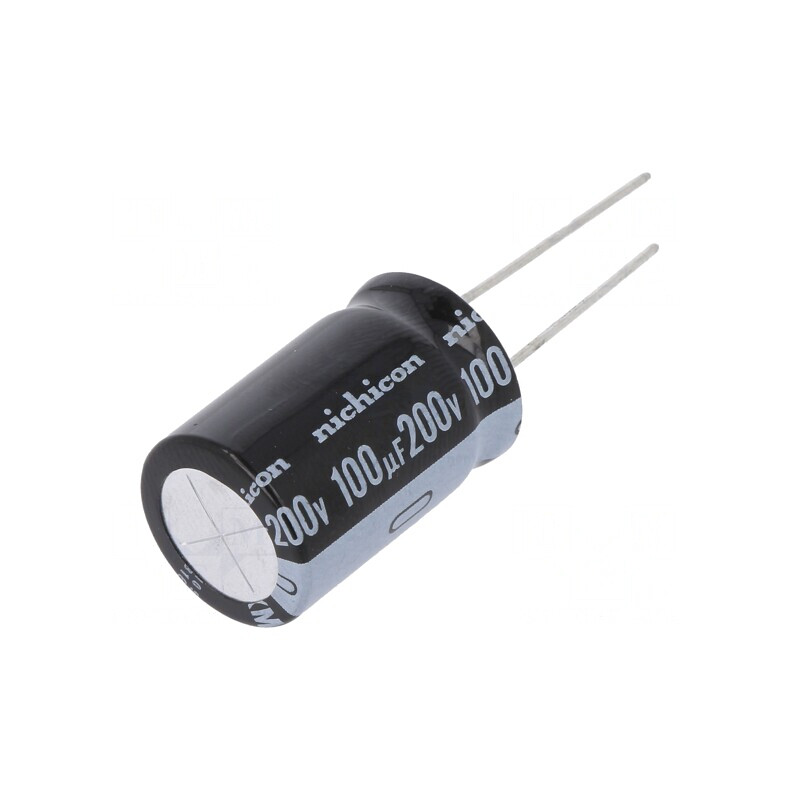 Condensator Electrolitic THT 100uF 200VDC 7.5mm | Electronic-mag.ro | Componente Electronice
