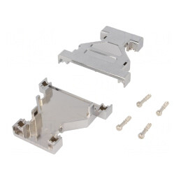 Carcasă Adaptor D-Sub Ecranat cu Șuruburi 55mm | Electronic-mag.ro | Componente Electronice