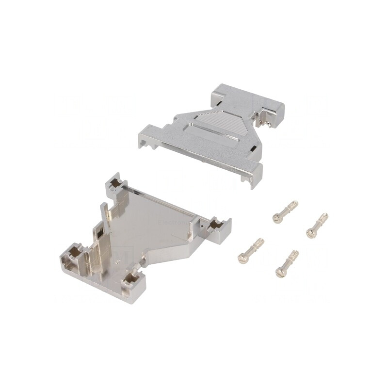 Carcasă Adaptor D-Sub Ecranat cu Șuruburi 55mm | Electronic-mag.ro | Componente Electronice