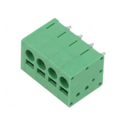 Regletă Conexiuni PCB 5mm 4 Piste | Electronic-mag.ro | Componente Electronice
