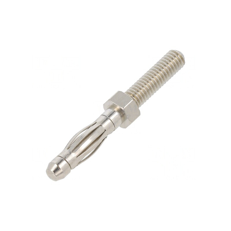 Mufă Banană 4mm 32A Neizolată 36mm | Electronic-mag.ro | Componente Electronice