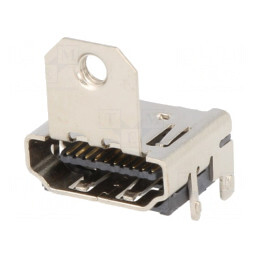 Conector HDMI 19 Pin Aurit 90° SMT | Electronic-mag.ro | Componente Electronice