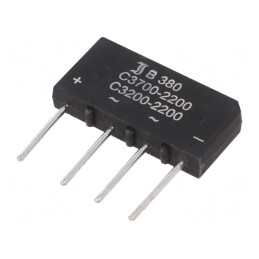 Punte Redresoare Monofazat 800V 3.7A 150A THT | Electronic-mag.ro | Componente Electronice