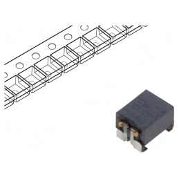 Inductor SMD 22uH 250mA 42VAC