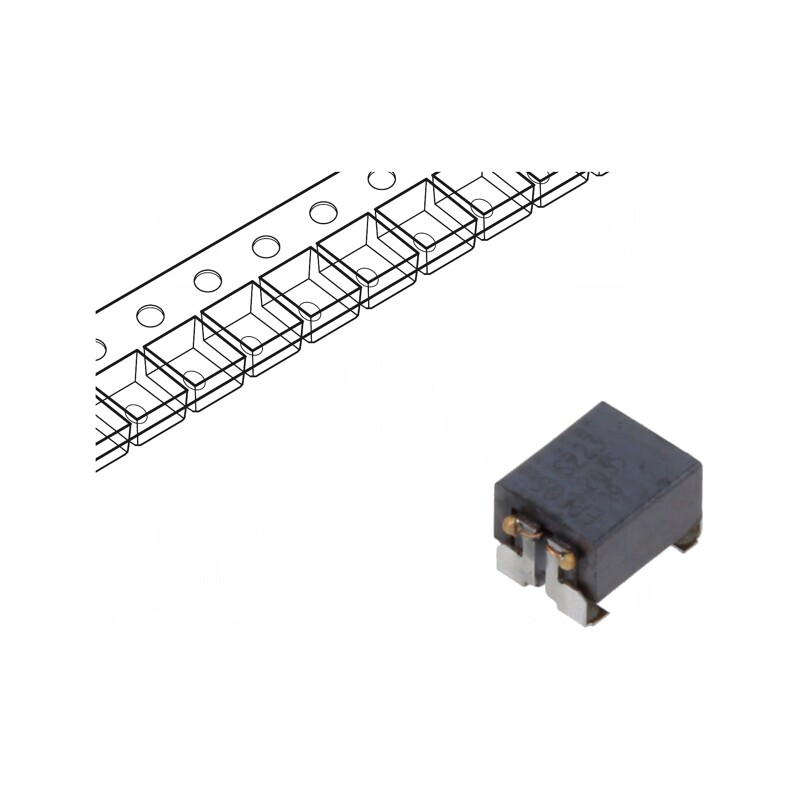 Inductor SMD 22uH 250mA 42VAC | Electronic-mag.ro | Componente Electronice