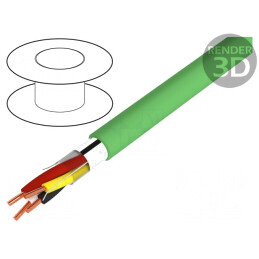 Cablu Transmisie Date 2x2x0,8mm Cu LSZH EiB/KNX | Electronic-mag.ro | Componente Electronice