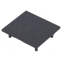Obturator Negru pentru Profil LED, Set 2 Bucăți, ABS VARIO30-03 | Electronic-mag.ro | Componente Electronice