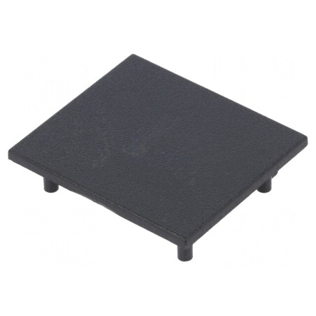 Obturator Negru pentru Profil LED, Set 2 Bucăți, ABS VARIO30-03 | Electronic-mag.ro | Componente Electronice