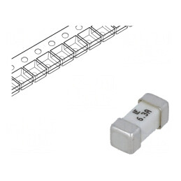 Siguranță Ultra-Rapidă 6.3A 125V SMD