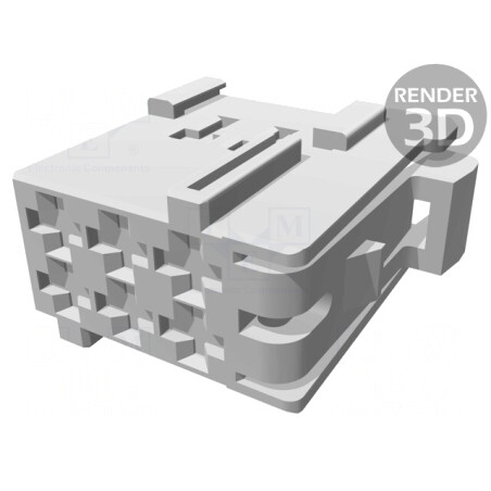 Conector cablu-cablu JPT mamă 6 pini maro 5mm | Electronic-mag.ro | Componente Electronice