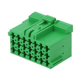 Conector Automotive JPT Mamă Verde 5mm 21 PIN | Electronic-mag.ro | Componente Electronice