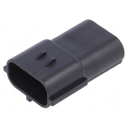 Conector Automotive Econoseal J-070 Mark II 3 PIN Tată Mufă | Electronic-mag.ro | Componente Electronice