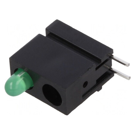 LED Verde 2,8mm 20mA 40° 10-20mcd | Electronic-mag.ro | Componente Electronice