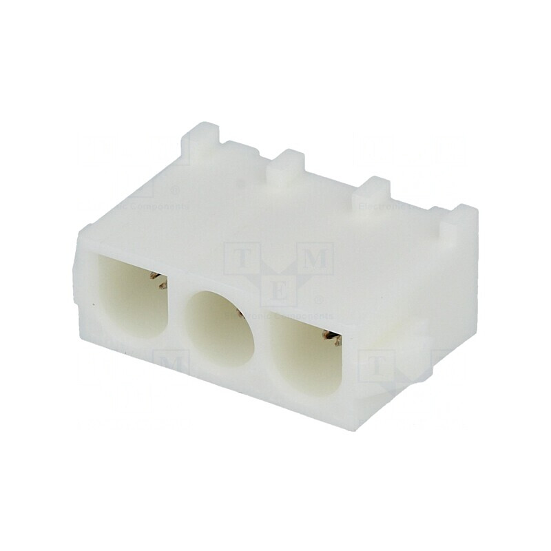 Soclu cablu-placă 3 pini MATE-N-LOK 6,35mm Universal | Electronic-mag.ro | Componente Electronice