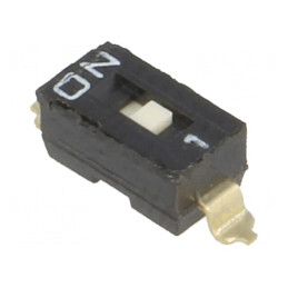 Comutator DIP-SWITCH 1 Secțiune ON-OFF 24VDC | Electronic-mag.ro | Componente Electronice