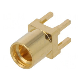 Soclu MMCX Mamă 50Ω Aurit PTFE | Electronic-mag.ro | Componente Electronice