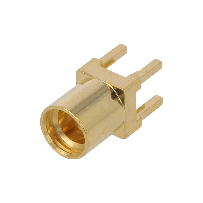 Soclu MMCX Mamă 50Ω Aurit PTFE | Electronic-mag.ro | Componente Electronice
