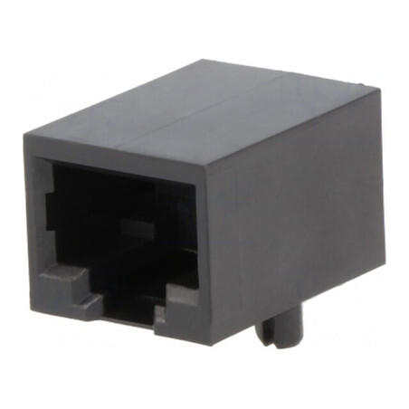 Soclu RJ45 8p8c PCB THT 90° | Electronic-mag.ro | Componente Electronice