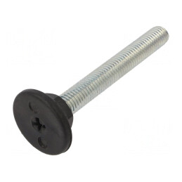 Picioruș Rigid cu Slot pentru Șurubelniță în Cruciș cu Ax | Electronic-mag.ro | Componente Electronice