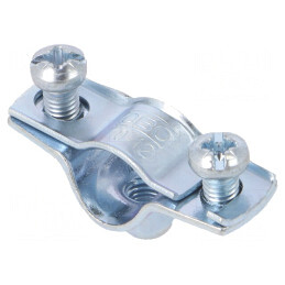 Colier cu șurub oțel zincat 10-12mm | Electronic-mag.ro | Componente Electronice