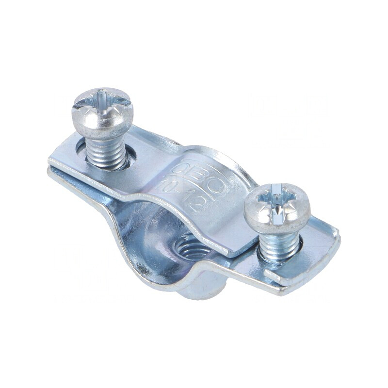 Colier cu șurub oțel zincat 10-12mm | Electronic-mag.ro | Componente Electronice