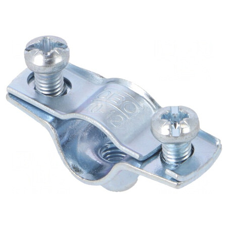 Colier cu șurub oțel zincat 10-12mm | Electronic-mag.ro | Componente Electronice