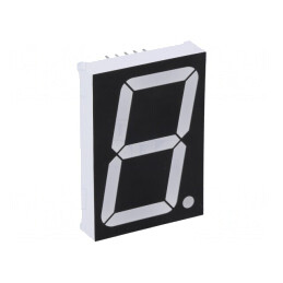 Afişaj LED cu 7 segmente galben 38.1mm | Electronic-mag.ro | Componente Electronice