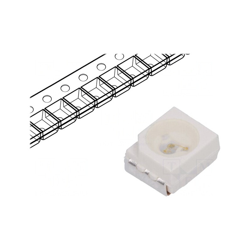 LED SMD 3528 Albastru 45-70mcd 3.5x2.8x1.9mm 120° 20mA | Electronic-mag.ro | Componente Electronice LED SMD 3528 Albastru 45-70mcd 3.5x2.8x1.9mm 120° 20mA | Electronic-mag.ro | Componente Electronice